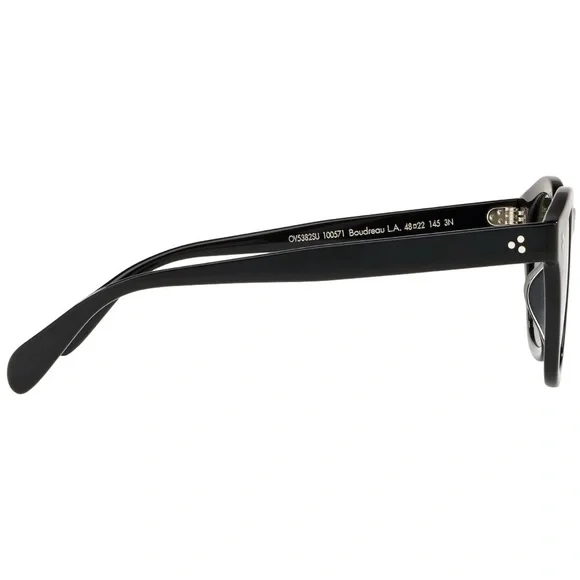 Oliver Peoples Black Boudreau LA Sunglasses - Picture 6 of 13